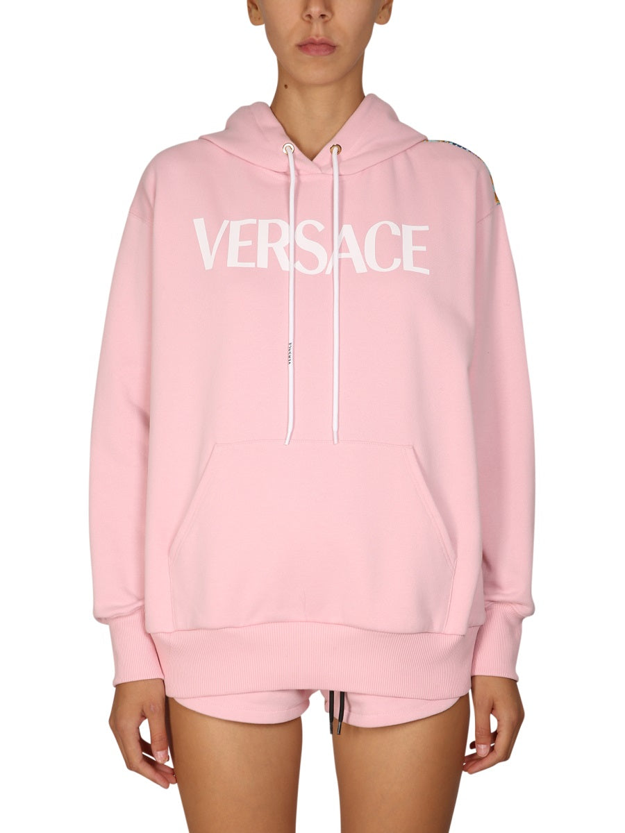 Sweatshirt - The Fans Pink Cotton Sweatshirts