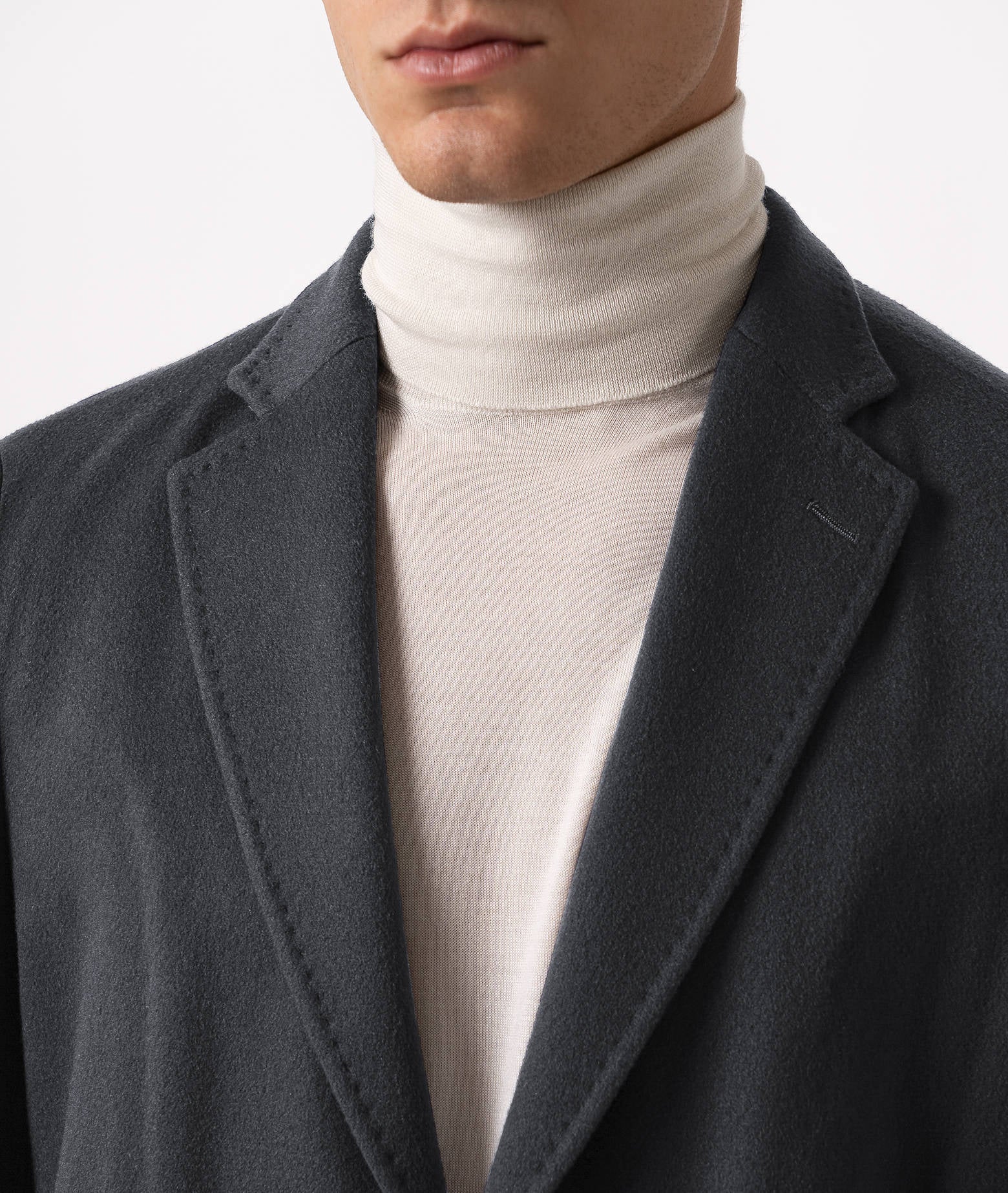 Deconstructed Cashmere Blazer Toronto Brown Jacket