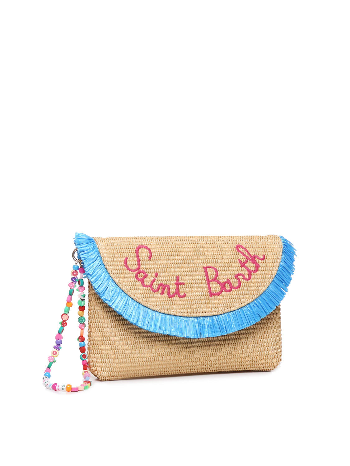 Mc2 Saint Barth Bags Natural, Light Blue Pp Pu