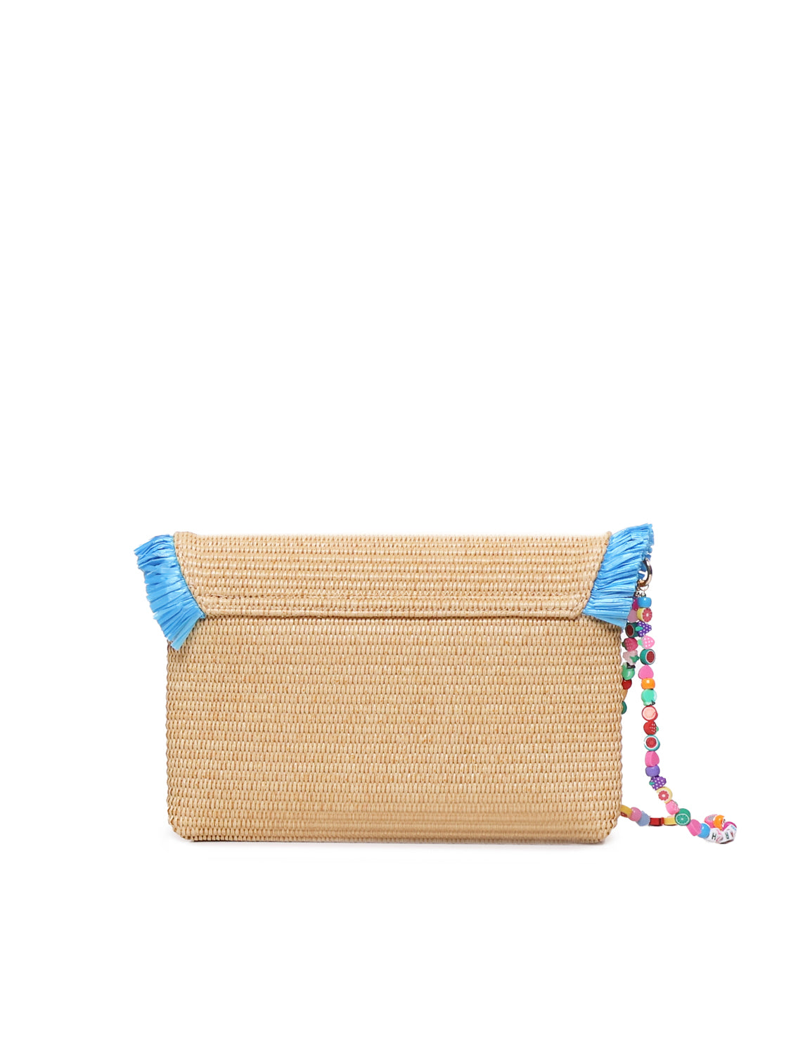 Mc2 Saint Barth Bags Natural, Light Blue Pp Pu