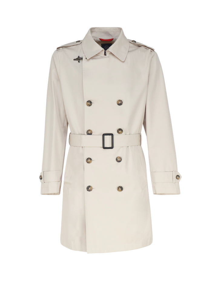 Fay Coats White Polyamide