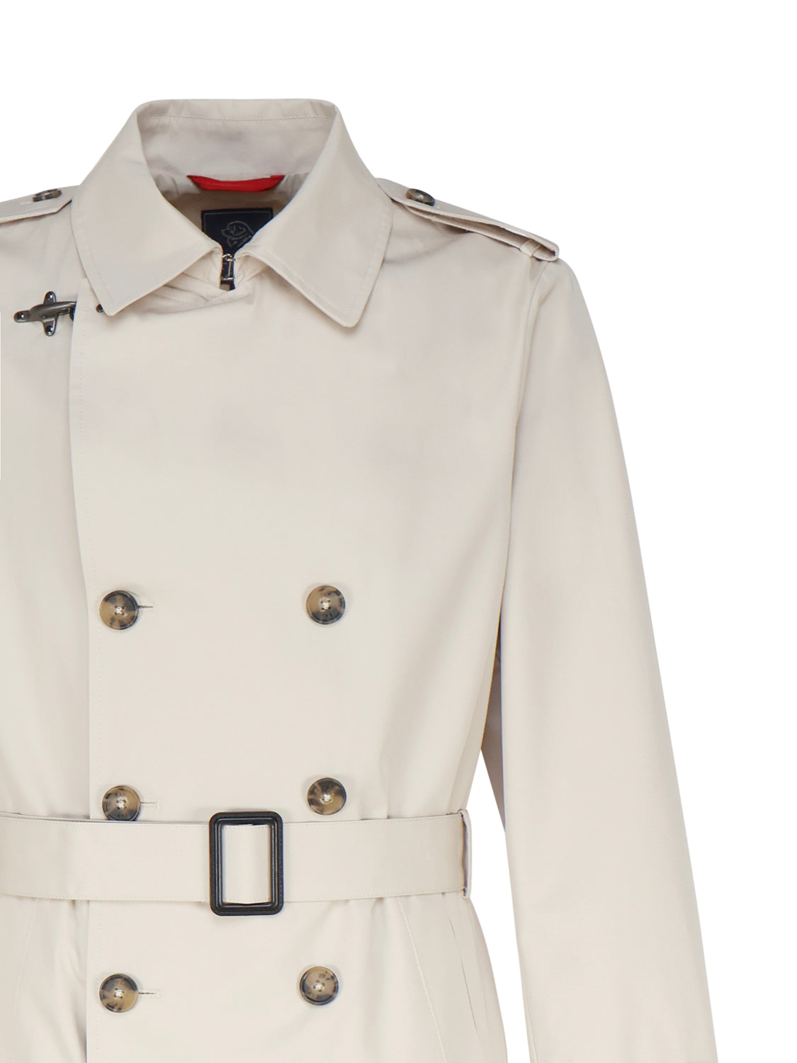 Fay Coats White Polyamide