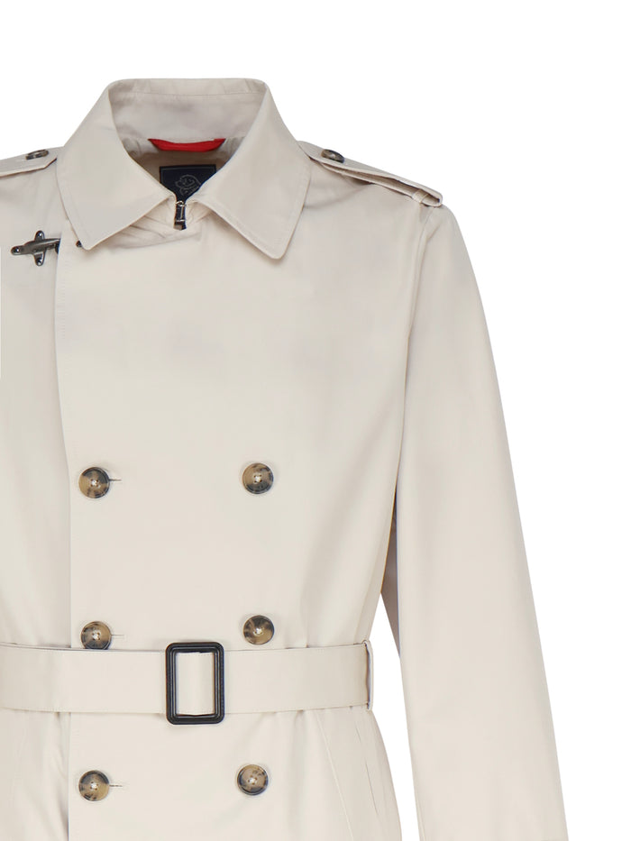 Fay Coats White Polyamide