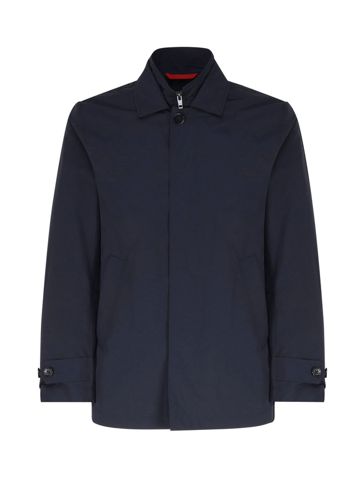 Fay Coats Blue Nylon