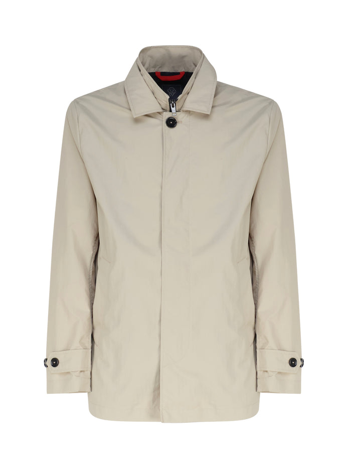 Fay Coats Beige Nylon