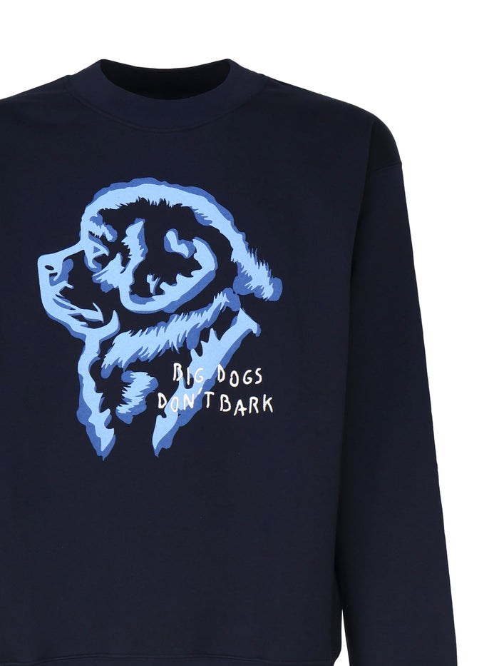 Fay Sweaters Blue Cotton
