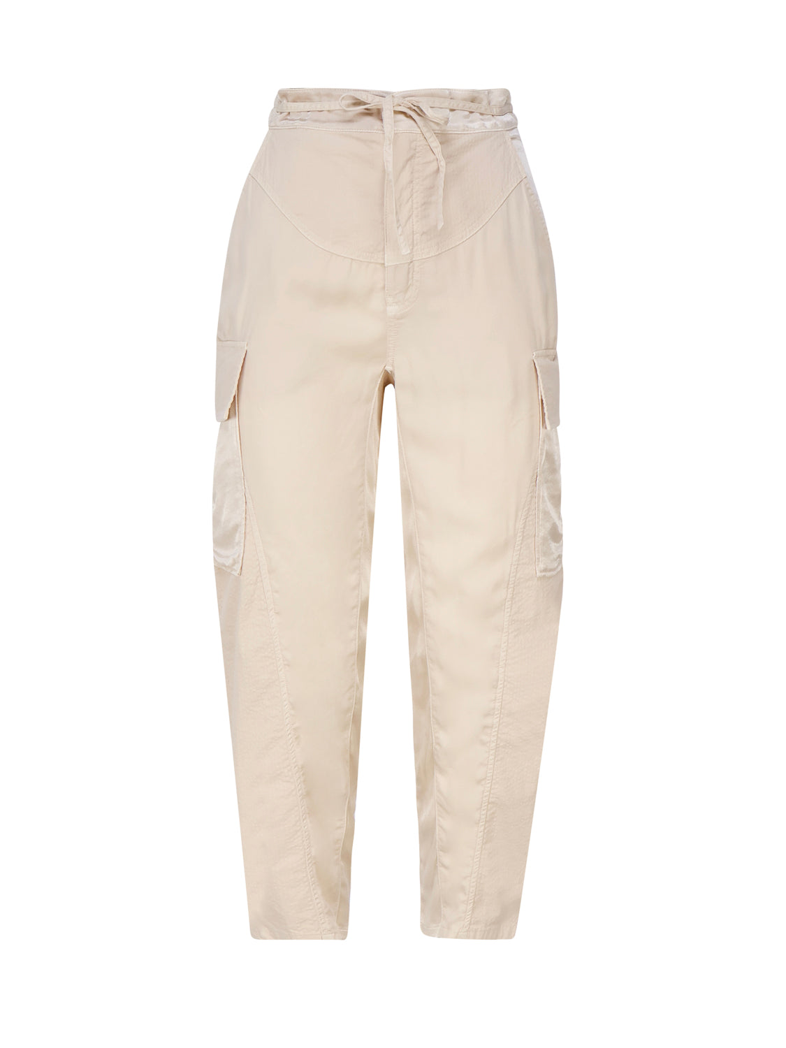 Pinko Trousers Oat Viscose