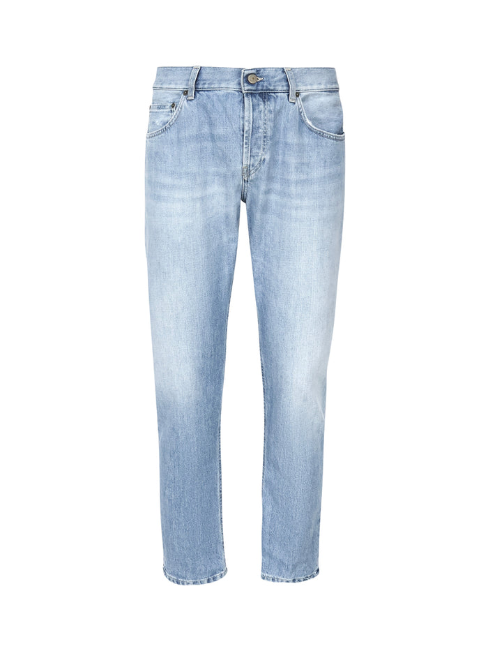 Dondup Jeans Blue Cotton
