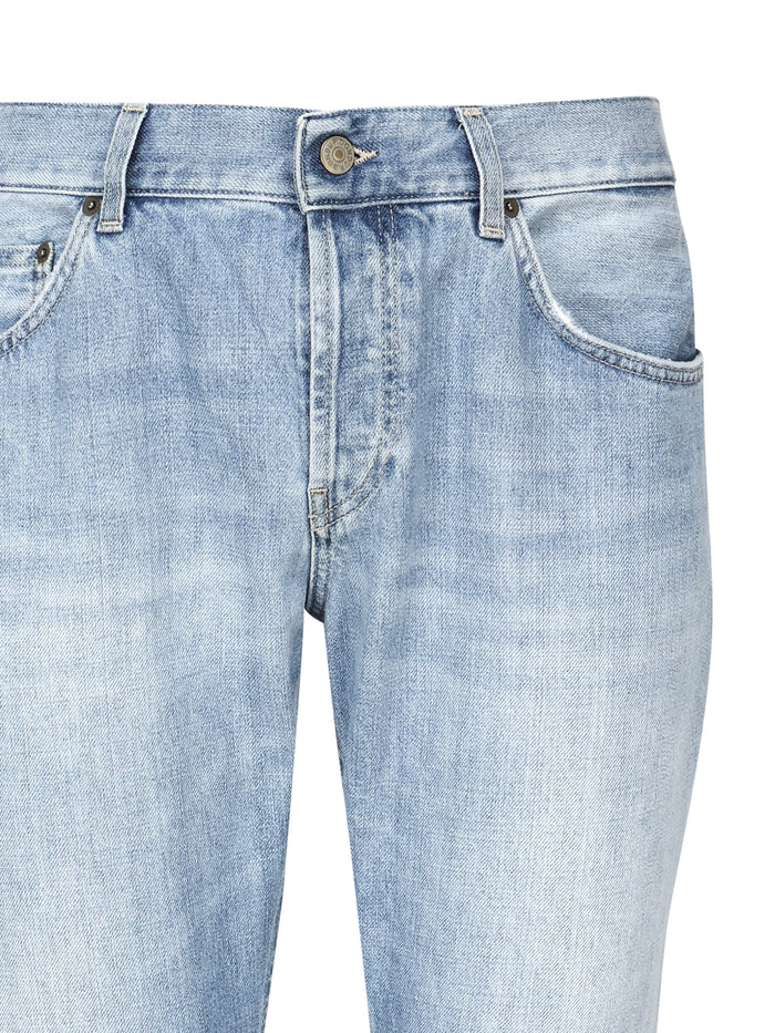 Dondup Jeans Blue Cotton
