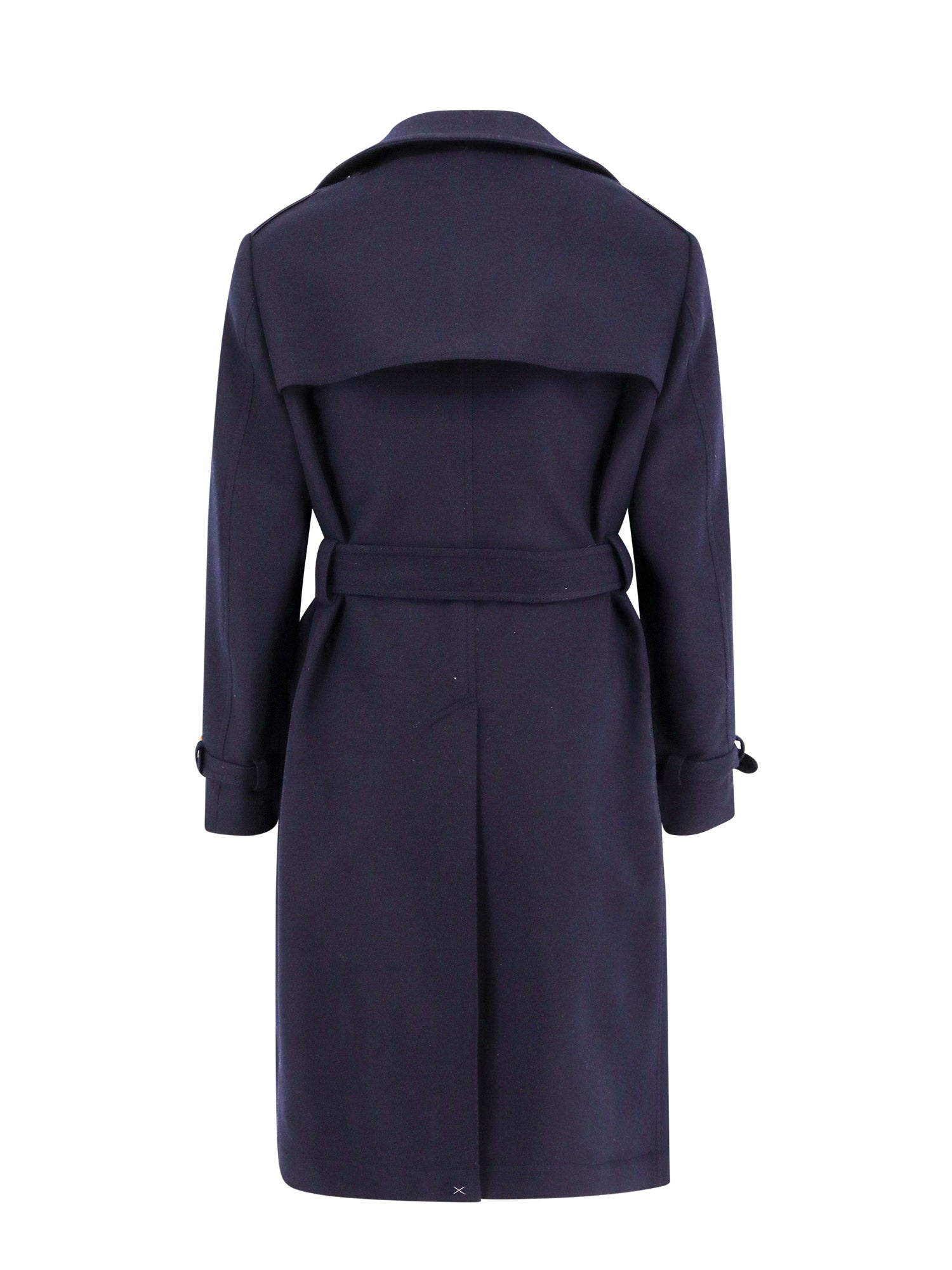 Brunello Cucinelli Coats Blue Lana