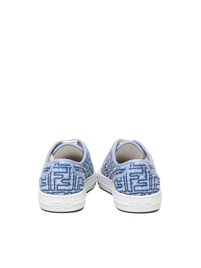 Fendi Sneakers Blu Navy Co+interno:co