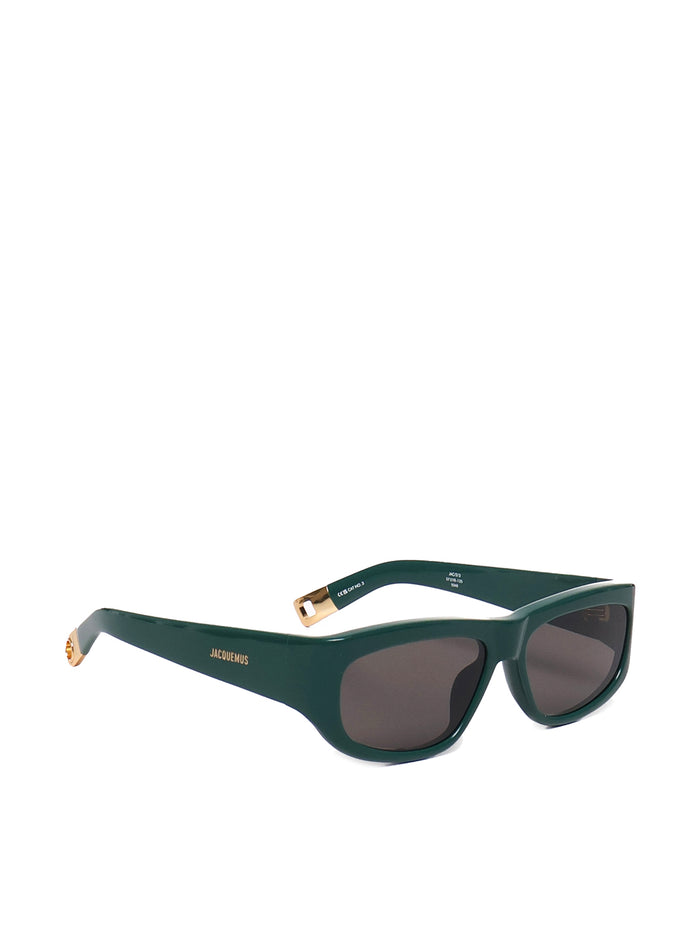 Jacquemus Sunglasses Green Acetate