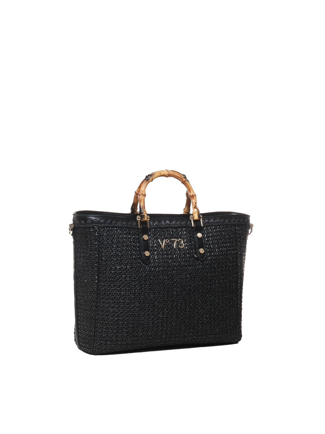 V° 73 Bags Black Straw