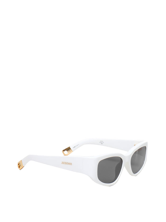Jacquemus Sunglasses White Acetate
