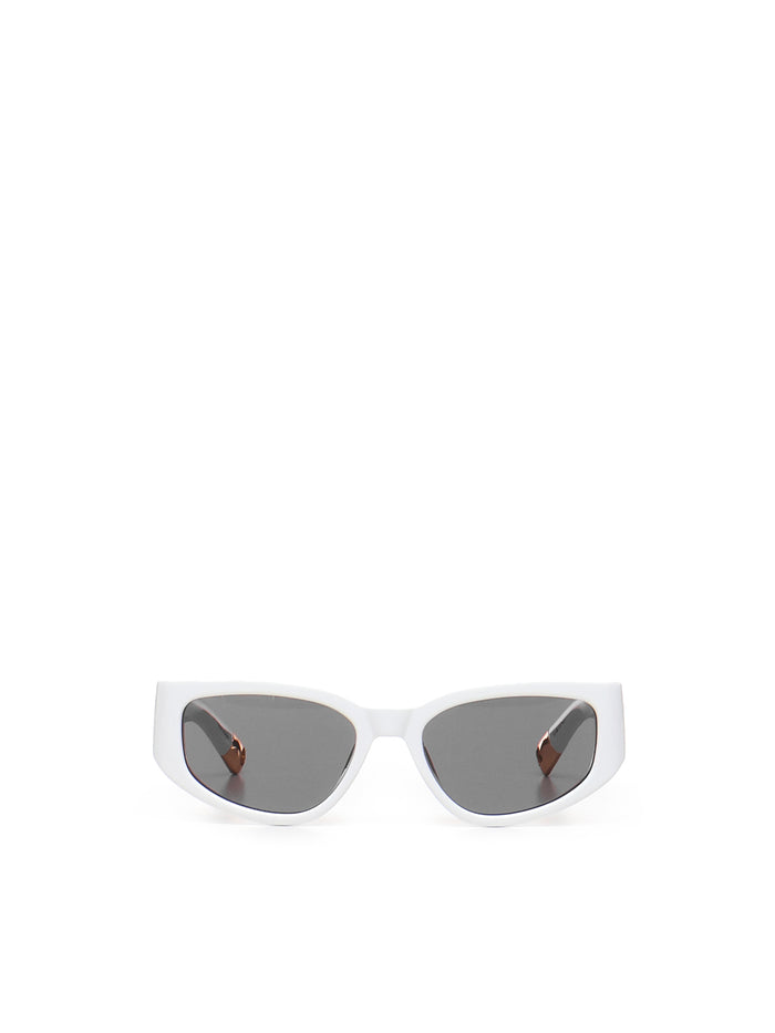 Jacquemus Sunglasses White Acetate