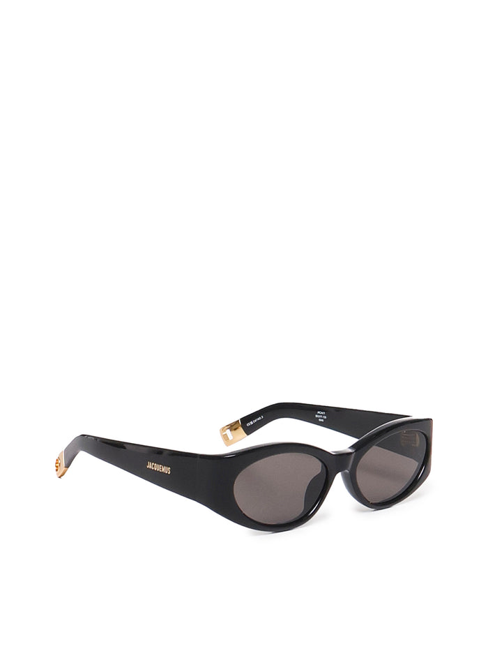 Jacquemus Sunglasses Black Acetate