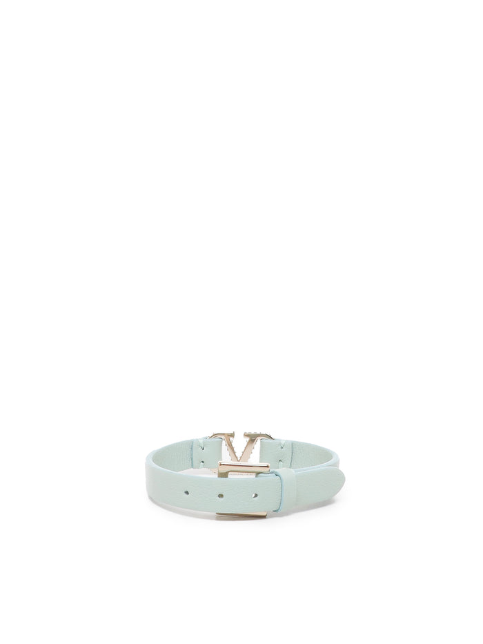 Valentino Garavani Bijoux Pale Green Calfskin