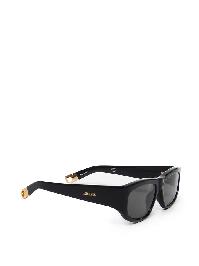 Jacquemus Sunglasses Black Acetate