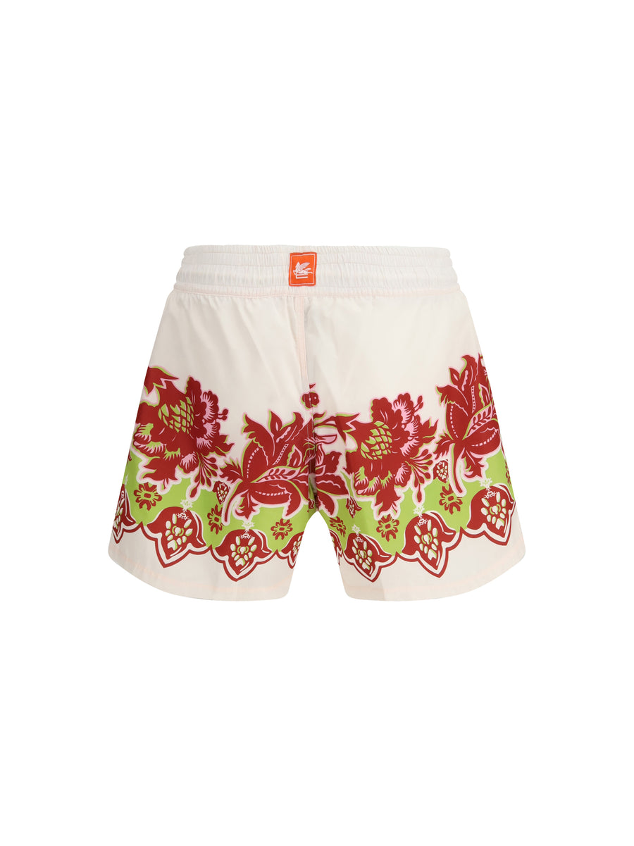 Swim Shorts Multicolour Polyester Beachwear