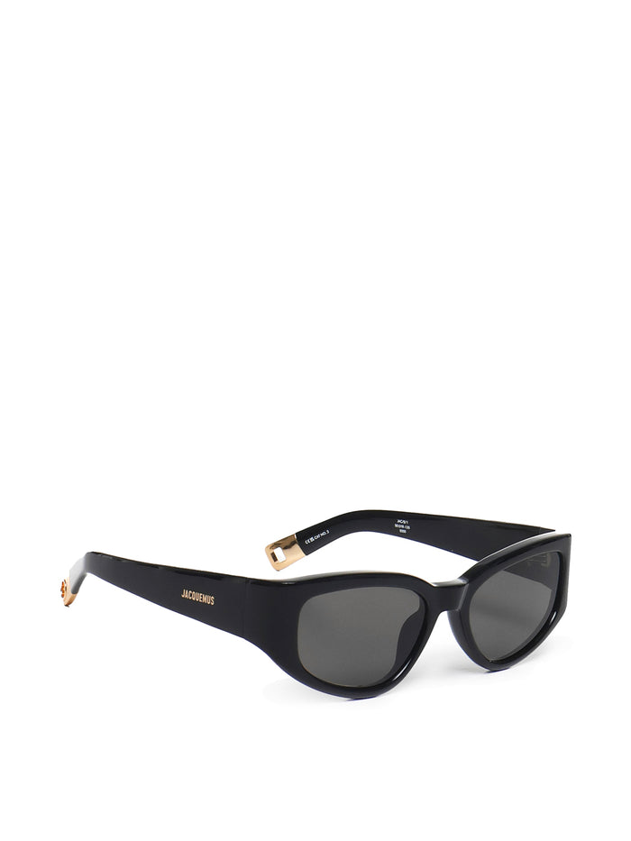 Jacquemus Sunglasses Black Acetato