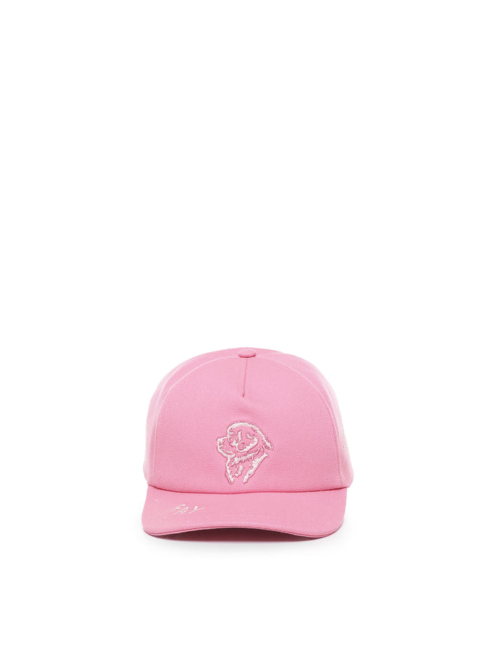 Fay Hats Pink Cotton