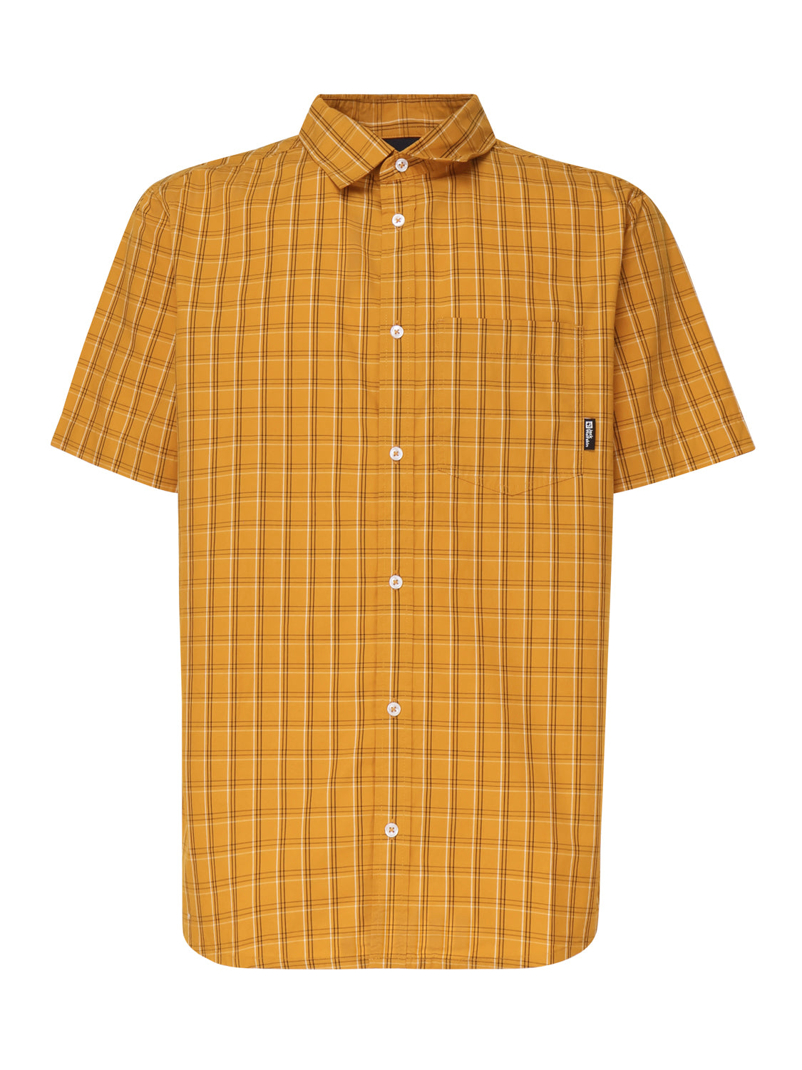 Jack Wolfskin Shirts Mustard Cotton
