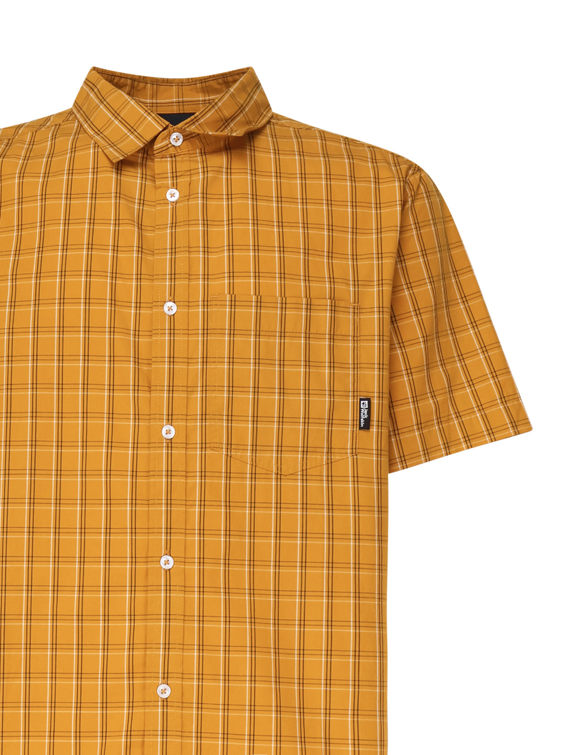 Jack Wolfskin Shirts Mustard Cotton