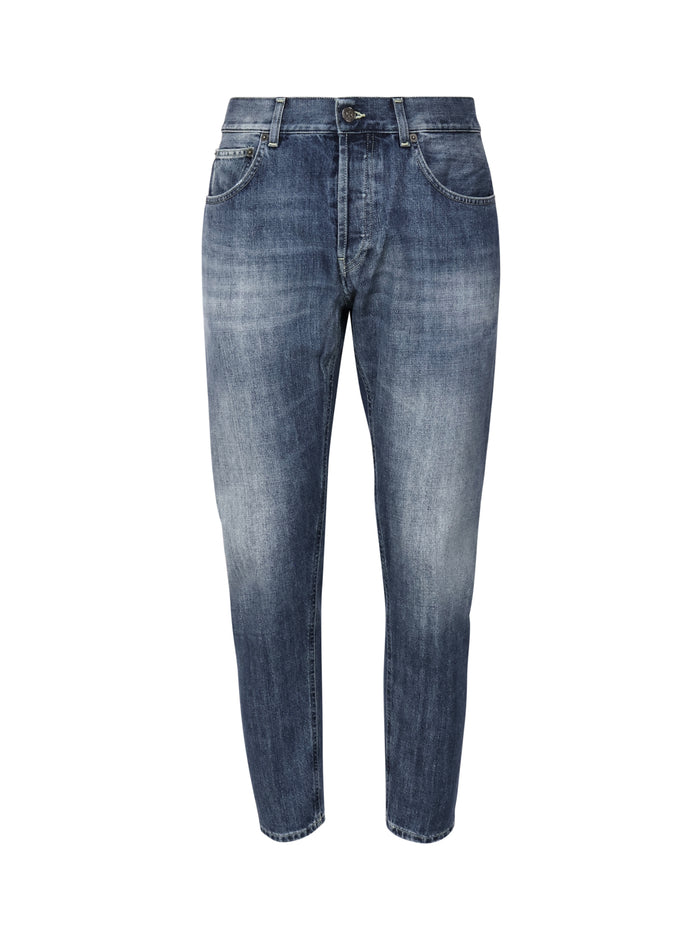 Dondup Jeans Blue Cotton