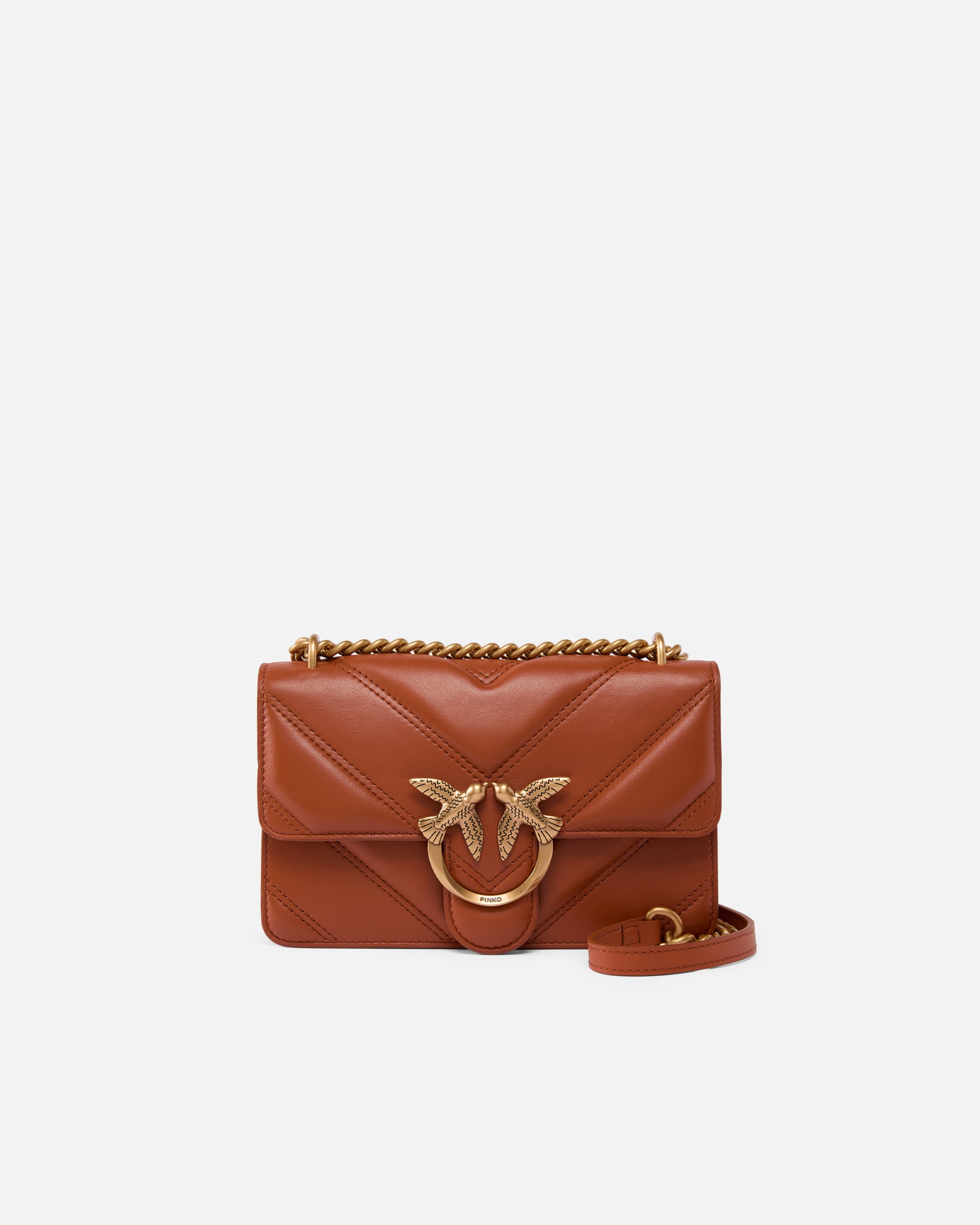 Love One Mini Light Dc Brown Calf Leather | Bag