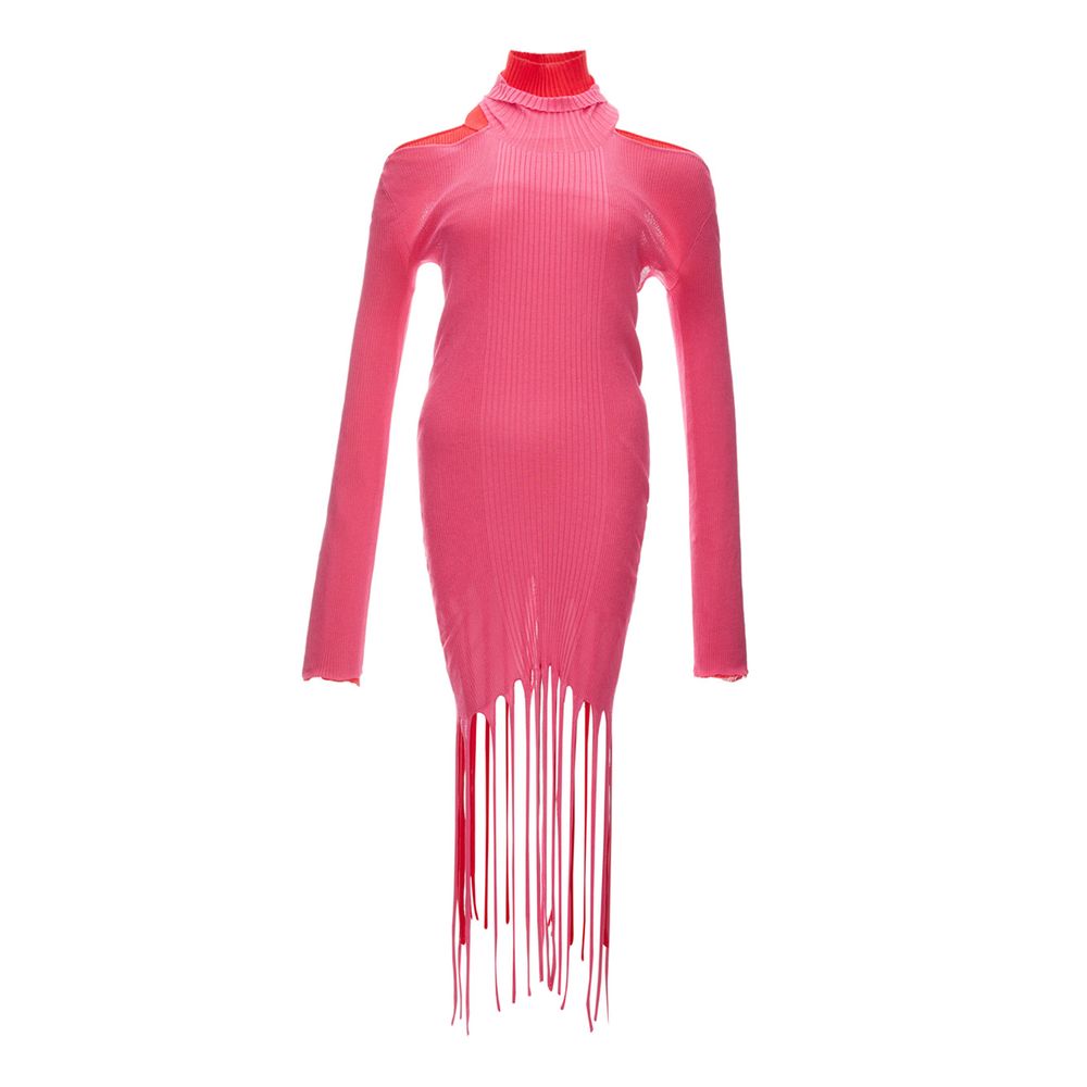 Bottega Veneta 57% Cotton tunic in pink
