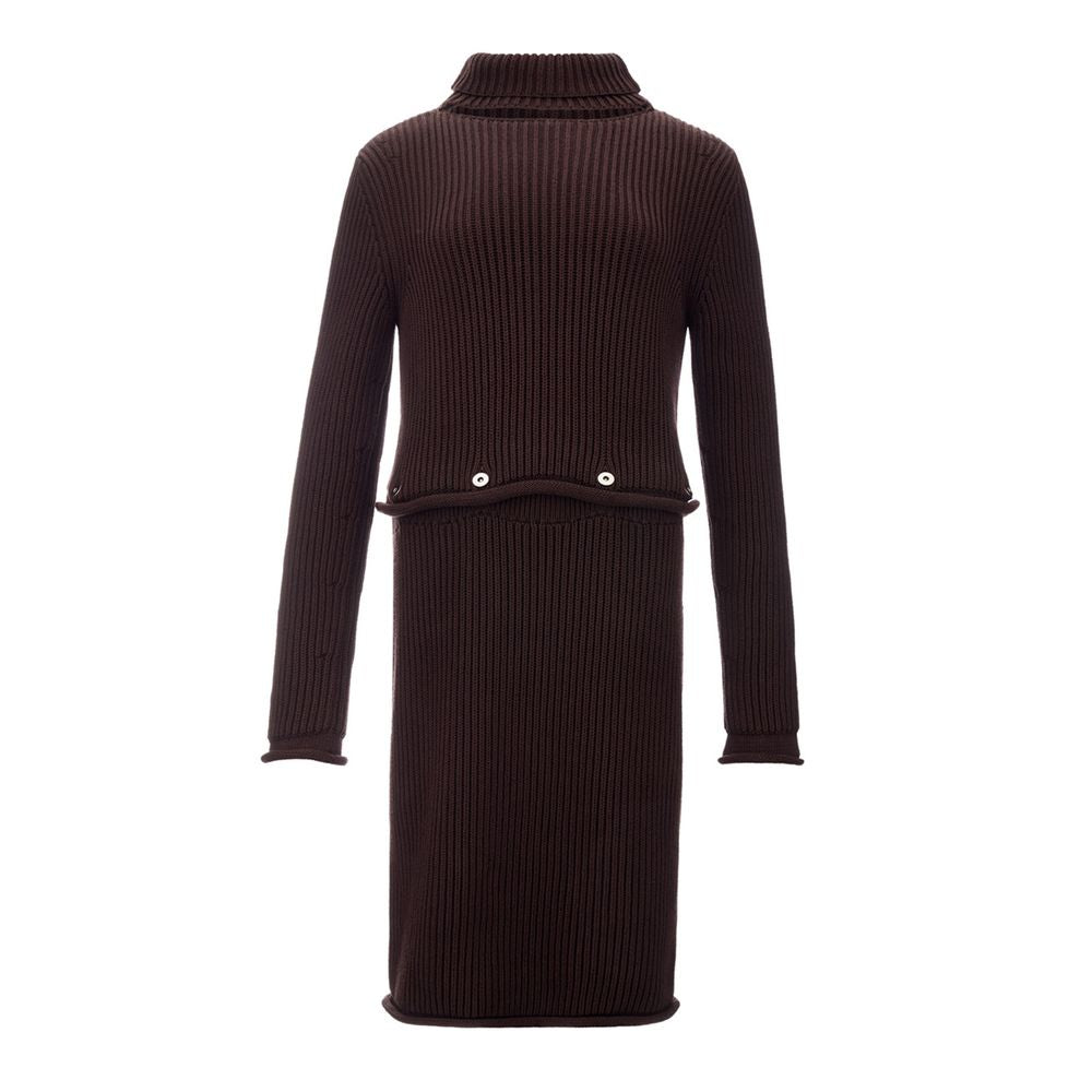 Bottega Veneta 100% Cotton tunic in brown