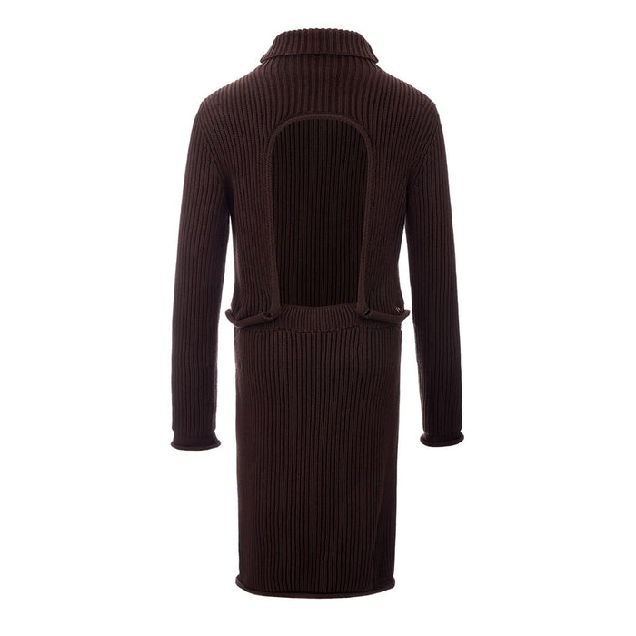 Bottega Veneta 100% Cotton tunic in brown — view 2