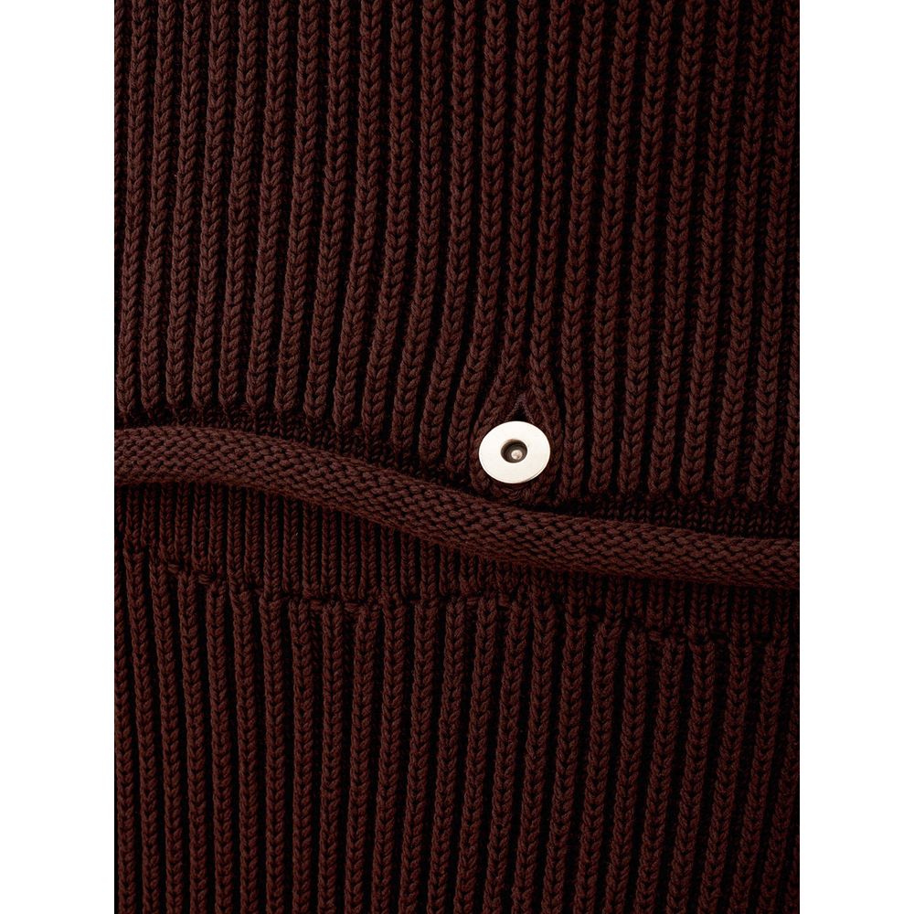 Bottega Veneta 100% Cotton tunic in brown — view 3
