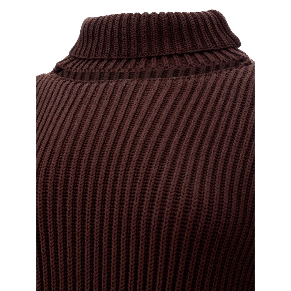 Bottega Veneta 100% Cotton tunic in brown — view 4