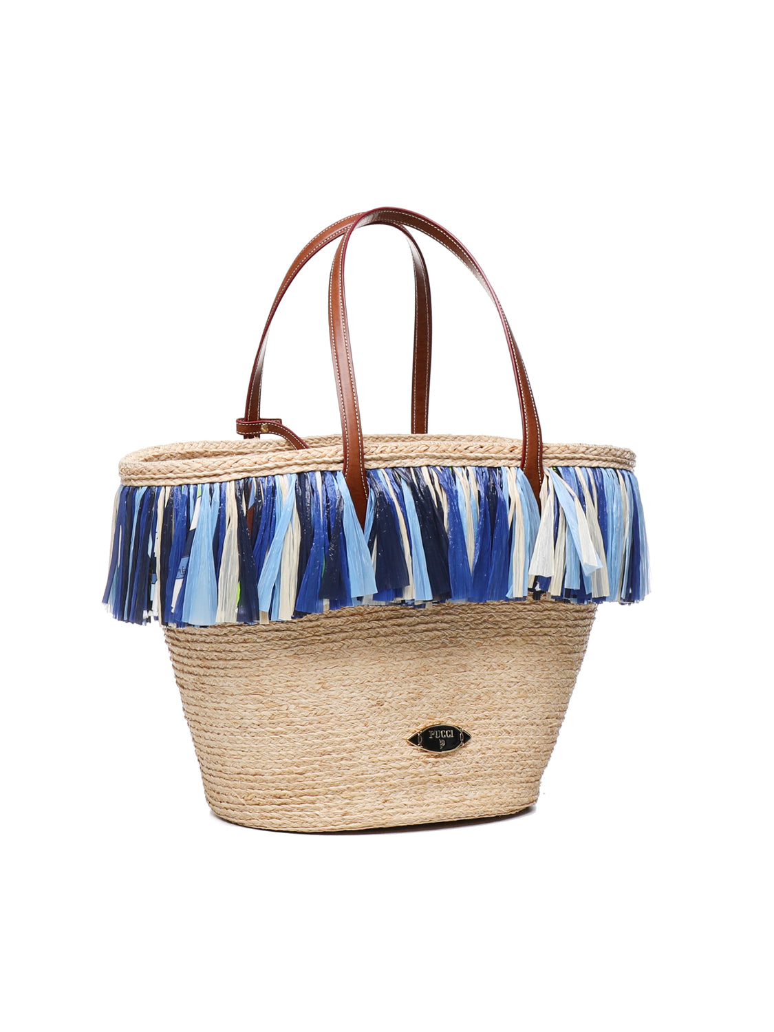 Pucci Bags Beige Straw