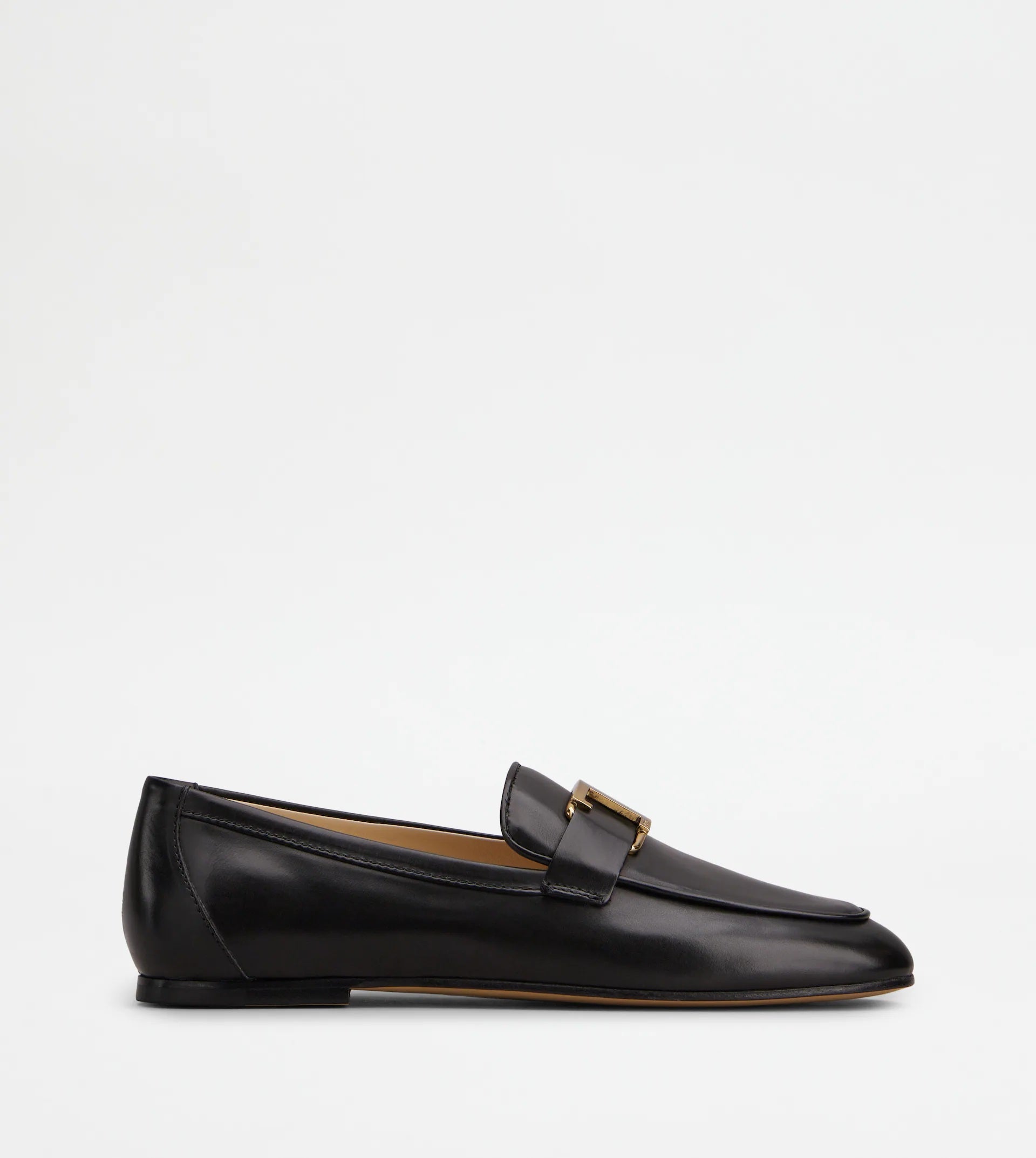 Cuoio Leg 79a Diver Metallo Black Calf Leather Shoe