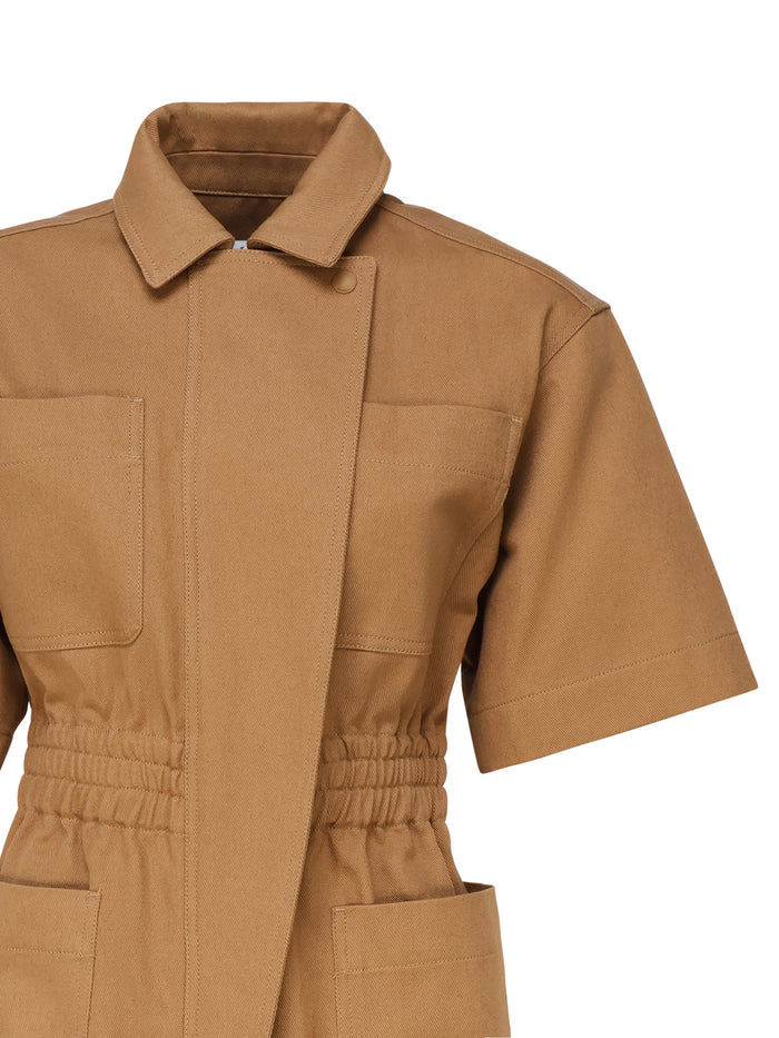Max Mara Dresses Leather Cotone