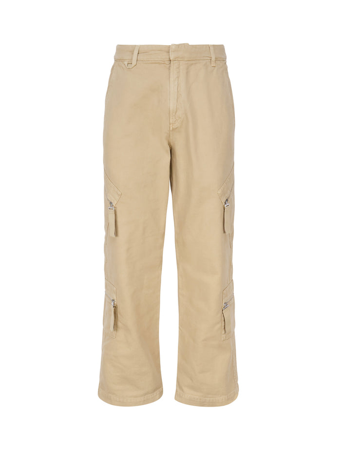 Jacquemus Jeans Beige Cotone