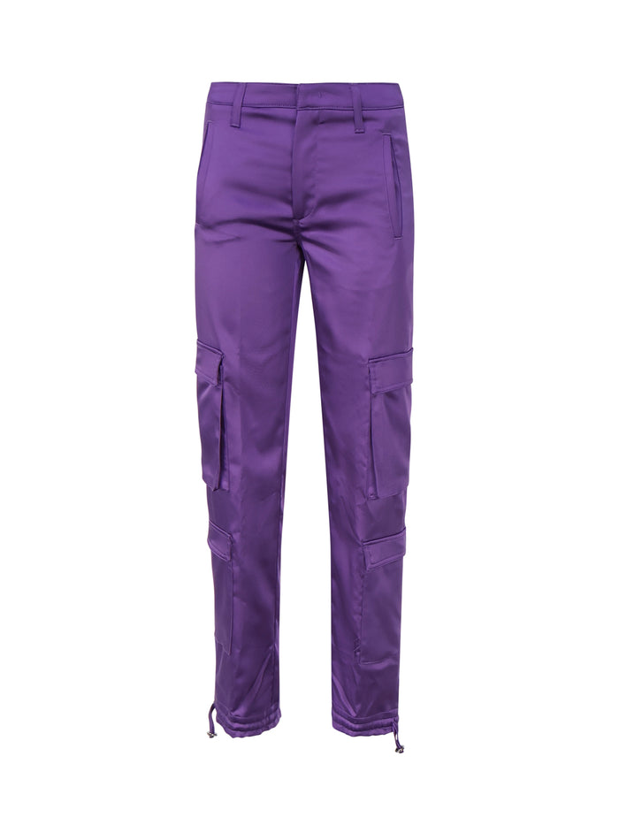 Dondup Rtw Purple Cotton