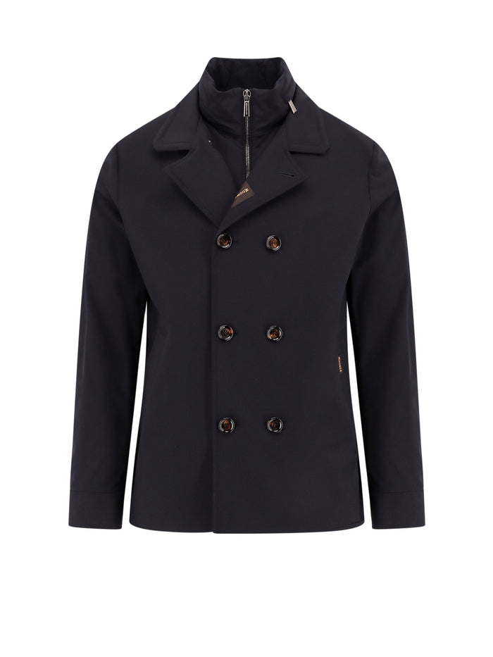 Moorer Jackets Blue Poliammide Poliuretano