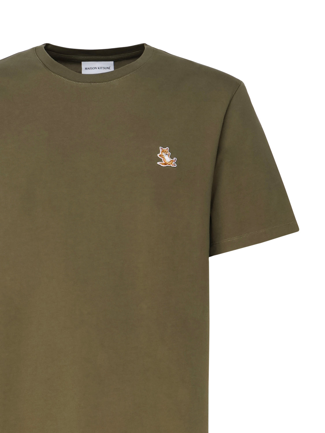 Maison Kitsune T-Shirts And Polos Military Green