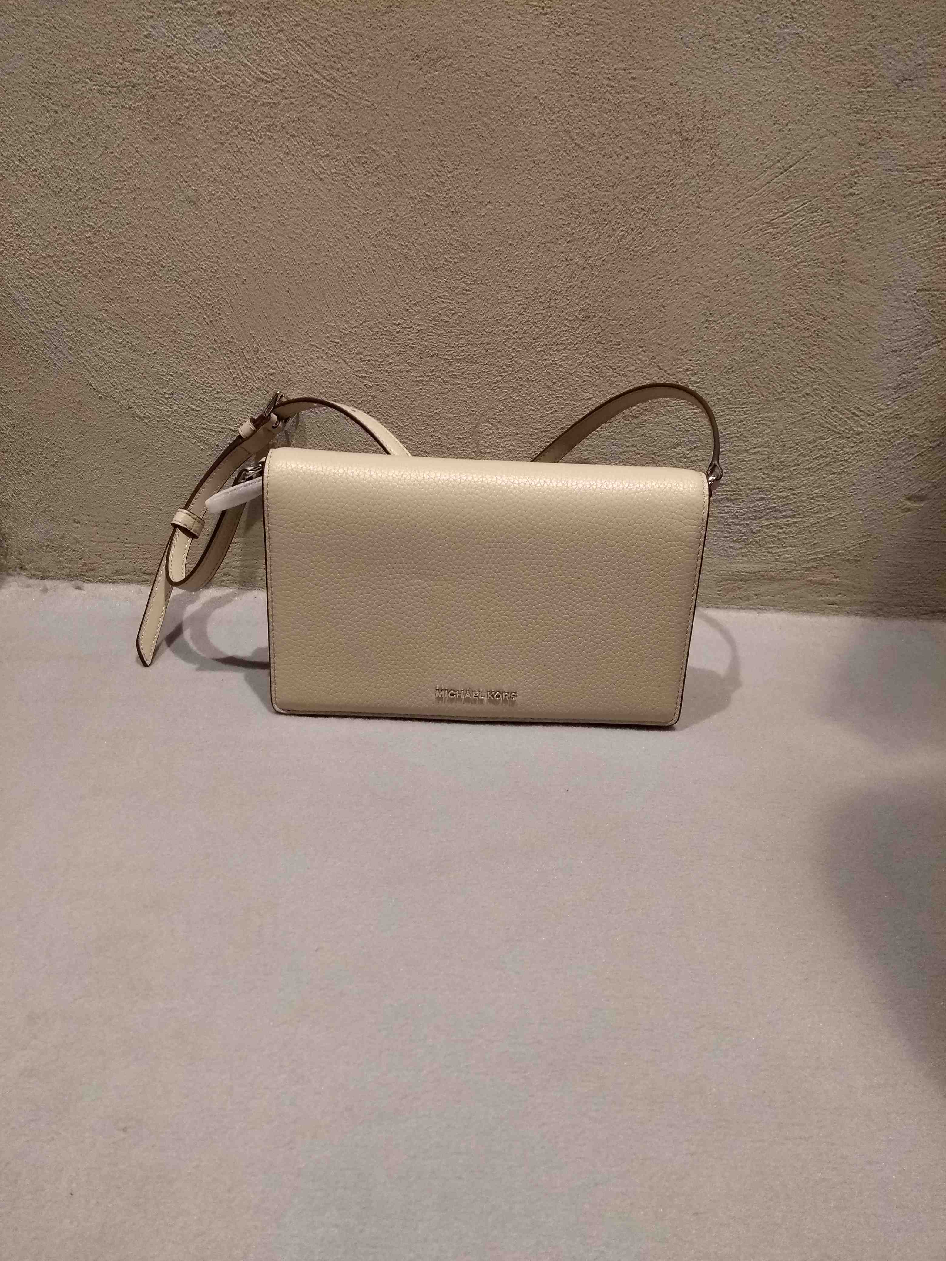Md Flap Xbody Nude & Neutrals Calf Leather Bag