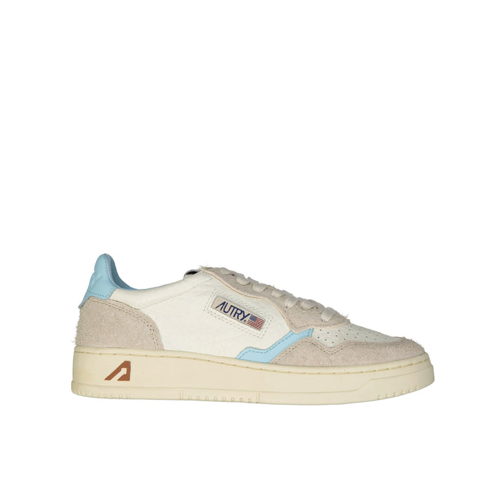 Autry Medalist Leather Sneakers White