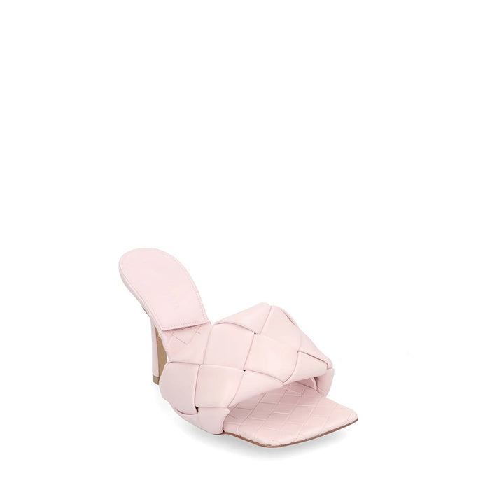 Lido Mules Pink Leather
