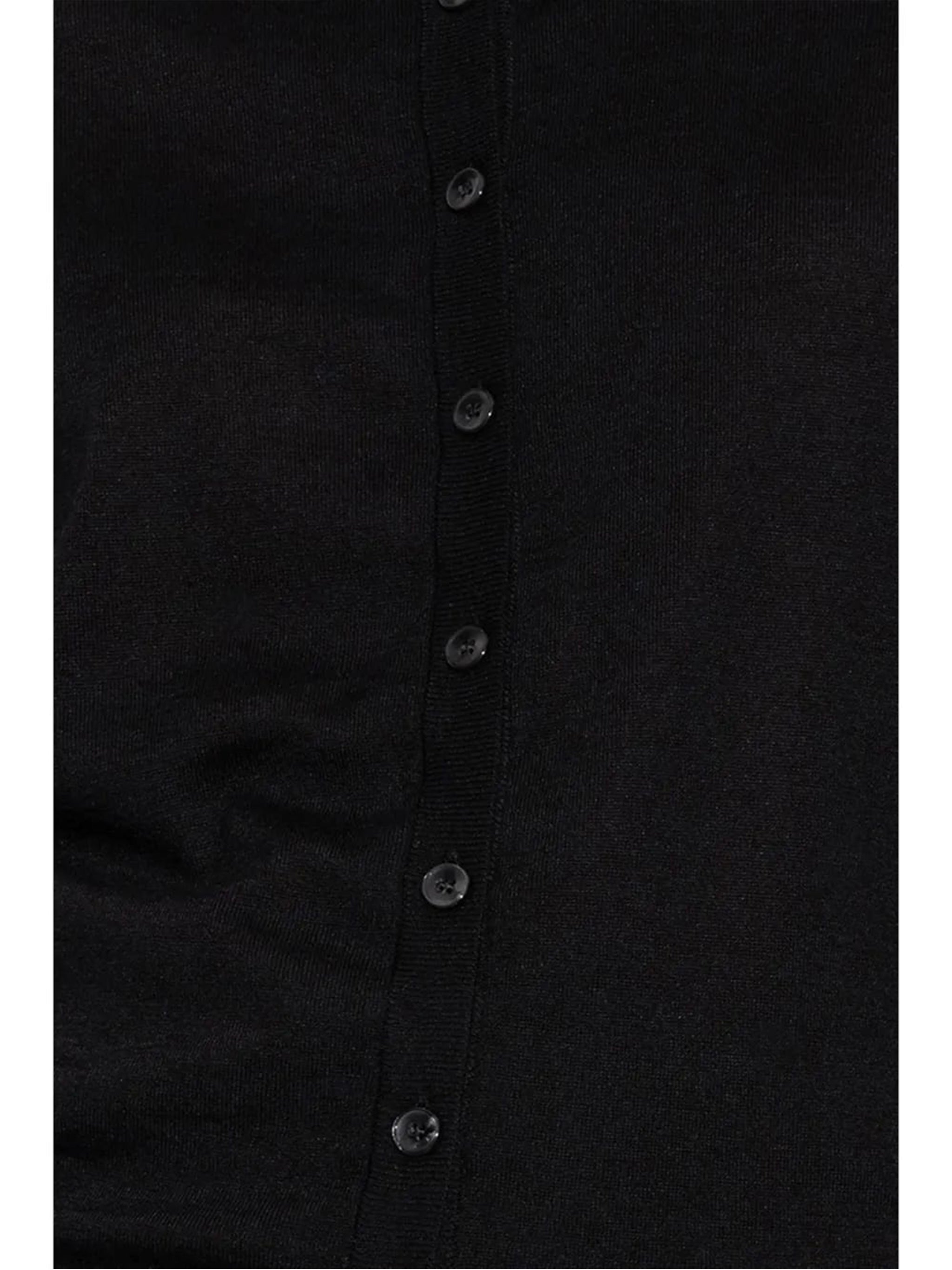 Cardigan Black Cashmere | Maglia