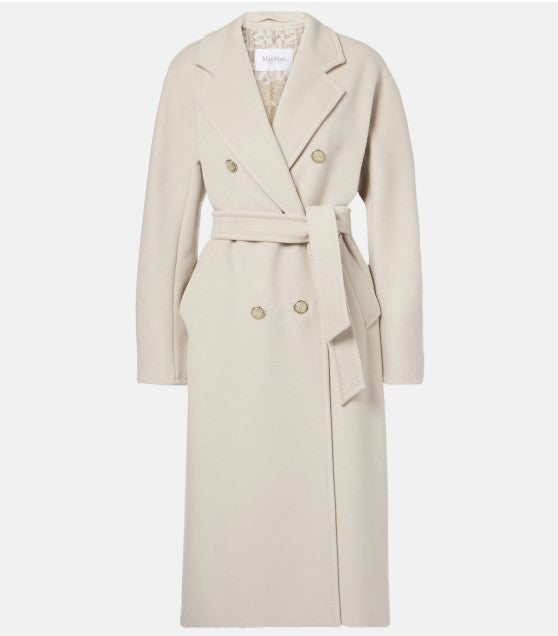 Ticino Nude & Neutrals Virgin Wool Cashmere Coat