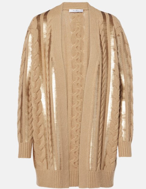 Mirco Brown Wool Cashmere Sweater