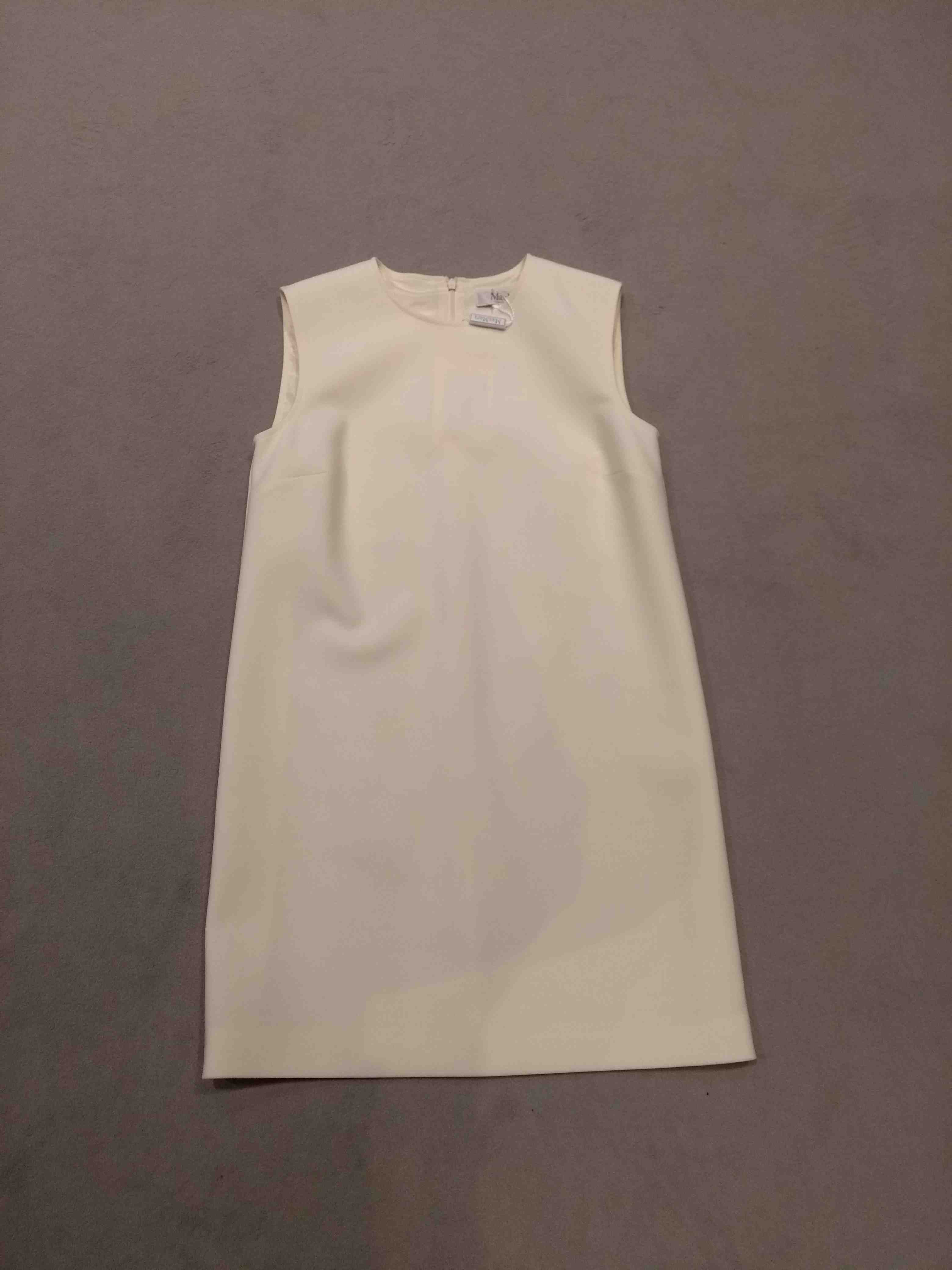Fiuggi White Virgin Wool Dress