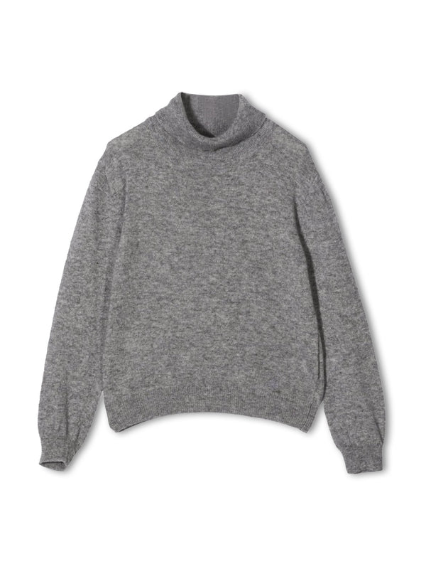 Turtleneck Sweater Grey Jumpers