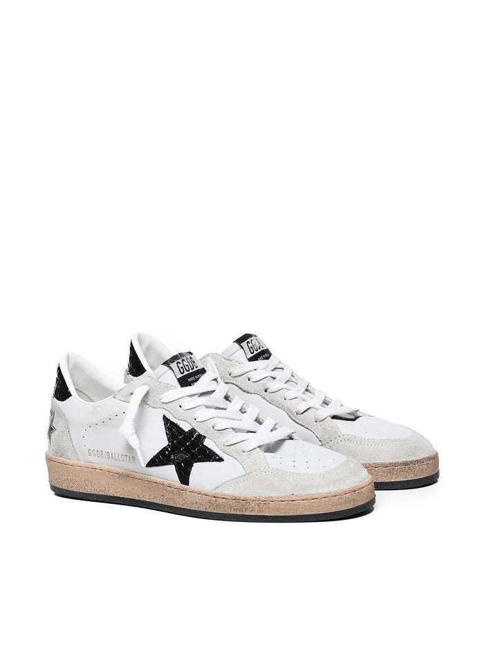 Golden Goose Sneakers Grey, White Ovineleather;cowleather